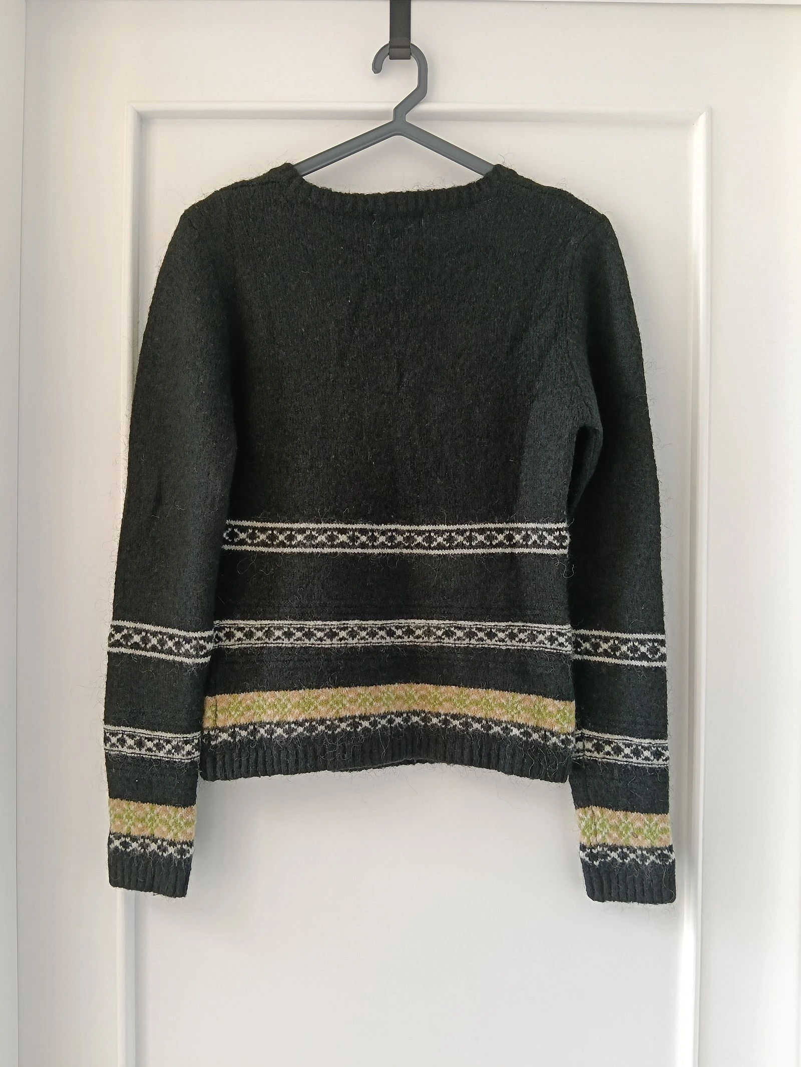 Zwarte Mohair Trui Quentinha / Zwarte Mohair Jersey / Mohair Pull Noir – photo 2